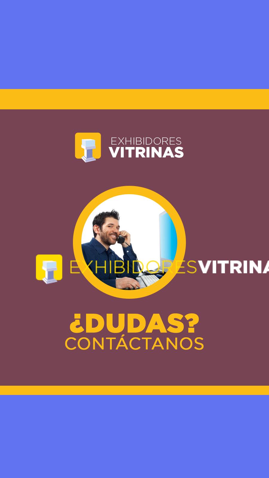 CONTACTA EXHIBIDORES VITRINAS
