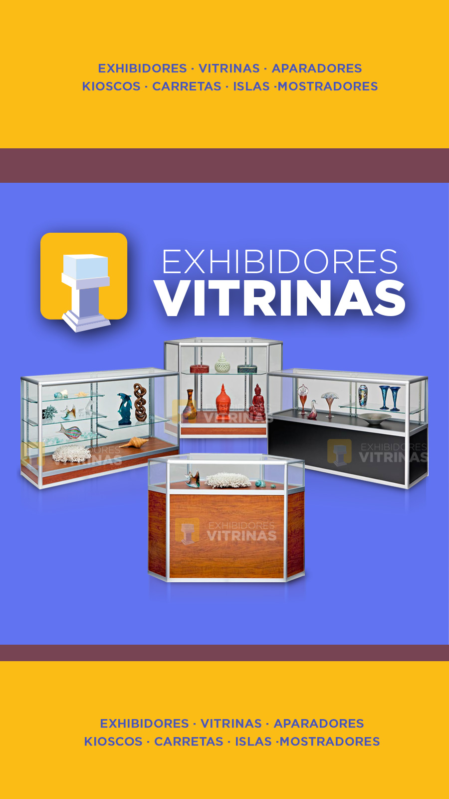 Vitrinas Exhibidores Mexico