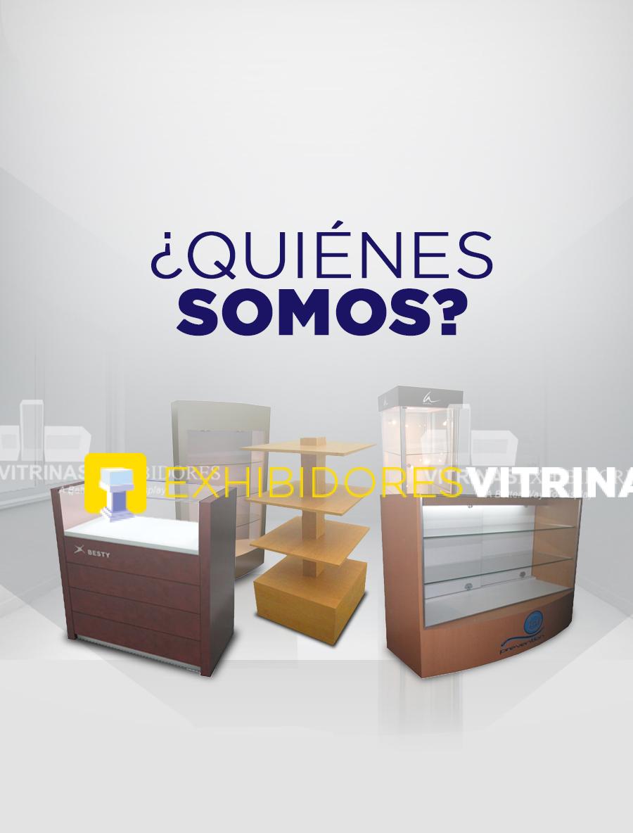 Vendemos vitrnas, exhibidores y mobiliario comercial